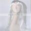 Hot silk white synthetic wig N271