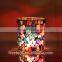 Colorful Glass Candle Holder for Church and Christmas Decoration
