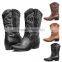 black tan brown cowgirl&cowboy genuine leather western boots wholesale