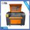 9060 leather lable co2 laser cutting machines ccd camera