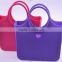 Fashional FDA Approved Bright Color Silicone Shopping Bag/Beach Bag