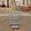 saving time and flexible steel mesh supermarket roll cages/roll containers made in china