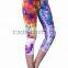 Custom Designed Pattern Printing Workout Fitness Yoga Pants For Women