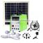 18V 10W 7AH Portable Solar Power System (FM radio & player)