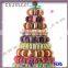 plastic plastic macaron tower high quality macaron stand