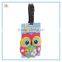 Manufacturer wholesale custom luggage tag, custom cartoon cute custom silicone rubber luggage tag