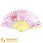 Guangzhou promotional nylon foldable hand fans