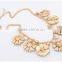 New Green Flower Choker Collar Vintage Pendant Statement Necklace Women Necklaces & Pendants Fashion Necklaces for Women 2014