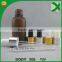 1oz frost boston round glass bottle with childproof glass pipette dropper