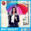 promotional rainbow golf umbrella.auto open straight umbrella