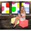 2015 Mordern Design LED Party Cube/3d Led Cube/led Cube Chair