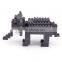 Plastic Building Block Elephant 100PCS Block Toys 2016 Color