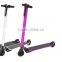 2016 fashion skateboards with handles folding electric scooter for adult