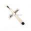 High Polish Simple Cube Cross Pendant in Stainless Steel Material