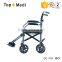 TOPMEDI New Travel Folding Wheelchair for Disabled and Old People/Silla de ruedas para viaje