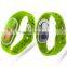 3D Waterproof Pedometer Watch with Silicon Material