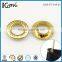 Custom metal logo brass eyelets and grommets