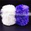 100% polyester feather yarn , with heat setting , crochet yarn