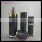 New design purple round acrylic cosmetic bottle packaging , 30ml 50ml 120ml cosmetic bottle and 50g 100g 150g jars packaging set