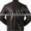 Mens black leather Jacket