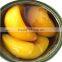 Tinned fruit canned yellow peach halves 425g