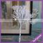 latest design indoor decoration fake white plastic tree stem