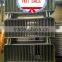 Hot dipped galvanized pipe pedestrian barricade for safety,used temporary crowd control barrier for concert