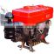 JD118 diesel engine best quality single cylinder diesel engine with radiator
