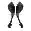 Black Rear View Side Mirrors Pair For Kawasaki Ninja 300R EX300 ABS 2013-2015 14