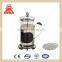 Quality products W124-CP058 Stainless Steel glass French Press Coffee Tea Maker
