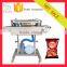 air inflation plastic bag shrimp snacks sealing machine
