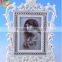 Silver color finished love photo frame