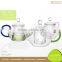 Newest Design Glass Foodgrade Microwavable Pyrex Factory Teapot