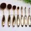 professional 10pcs makeup brush good quality makeup brush set toothbrush cosmetic brushes mermaid multipurpose brush