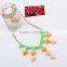 2016 new design handmade women fashion alloy jewelry necklace