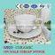 Stocked coffee mug with dish