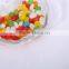 Apple Shaped Decorative Cheap Clear Glass Christmas Candy Jar