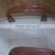 Eco friendly Natural bamboo sequin basket with liner