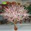 BLS010 GNW peach blossom tree 7ft pink color for holiday decoration