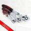 1/2" 3/8" 1/4" Ratchet Wrench (Socket Set) Quick Release wrench 72t Cr-v