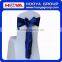 2015 Popular Selling Party Decoration Self-tied Beautiful Shiny Satin Chair Sash for Wedding