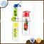 New Popular Korean Europe Tritan Water Bottle Plastic Cup Creative Fruit Cups