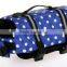 2016 New Outdoor Dogs Safty Life Jackets Swimming Clothes Pet Saver