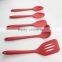 2016 China Supplier New Hot Dinnerware Silicone Solid Spoon