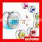 UCHOME best selling Natural Sound Clock with colorful light