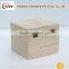Natural pure classic style hot selling wooden unfinshed wooden box