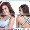 2017 high quality fitness sports wear breathable sexy women sports bra