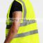 2017 reflective vest 3m tapes yellow safety vest