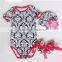 Latest Design Printed Newborn Girl Clothing Kids Clothes Wholesale Cotton Jumpsuit Clothing Summer Newborn Baby Romper