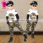 Wholesale 2 pcs boy camo set in children clothes,gentleman boys sets